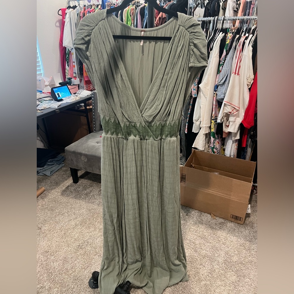 Free People Devon Maxi Dress, MEDIUM NWOT - Picture 4 of 6